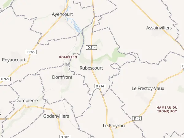 Plan de Rubescourt