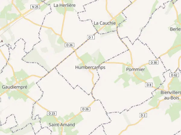 Plan de Humbercamps