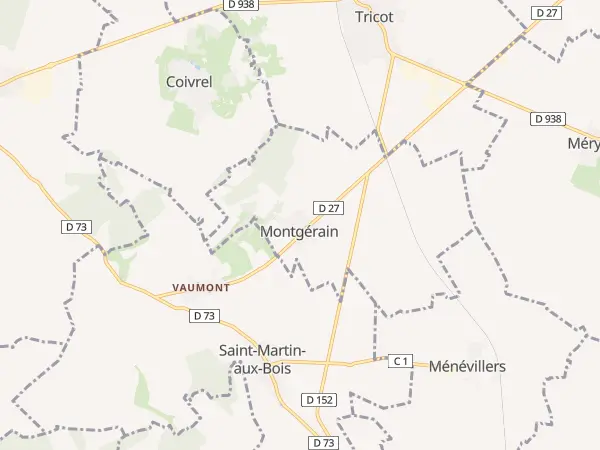Plan de Montgérain