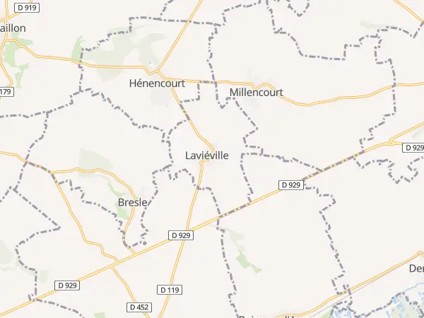 Plan de Laviéville