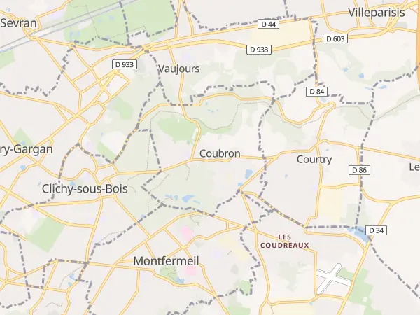 Plan de Coubron