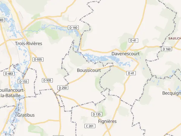Plan de Boussicourt