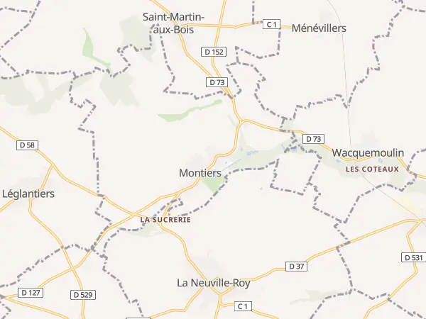 Plan de Montiers