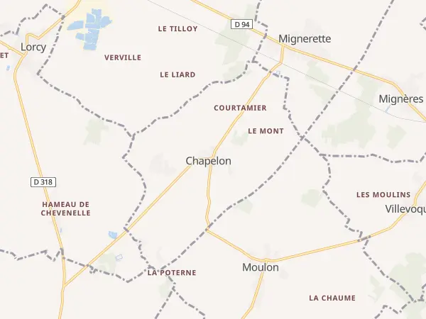 Plan de Chapelon