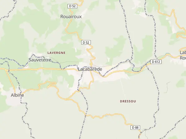 Plan de Lacabarède