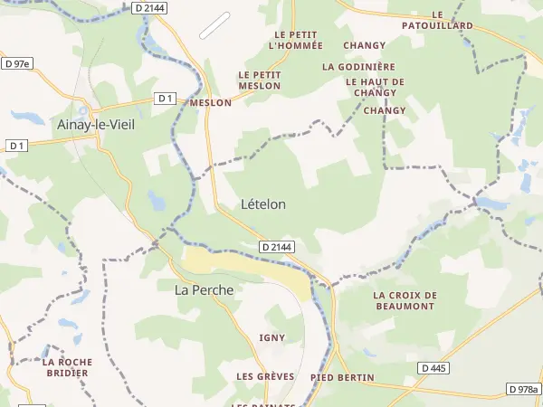 Plan de Lételon