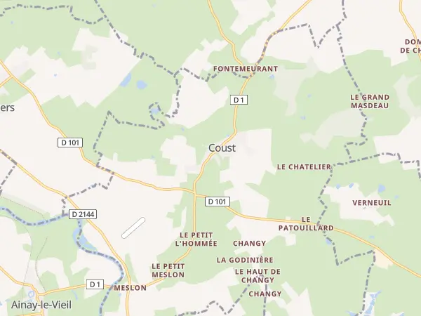 Plan de Coust