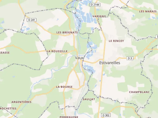 Plan de Vaux