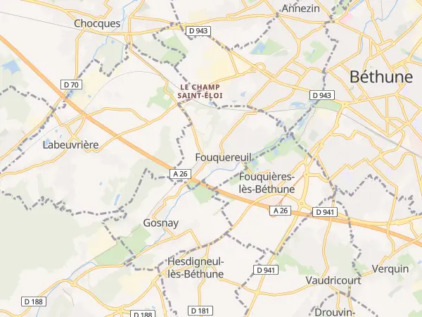 Plan de Fouquereuil
