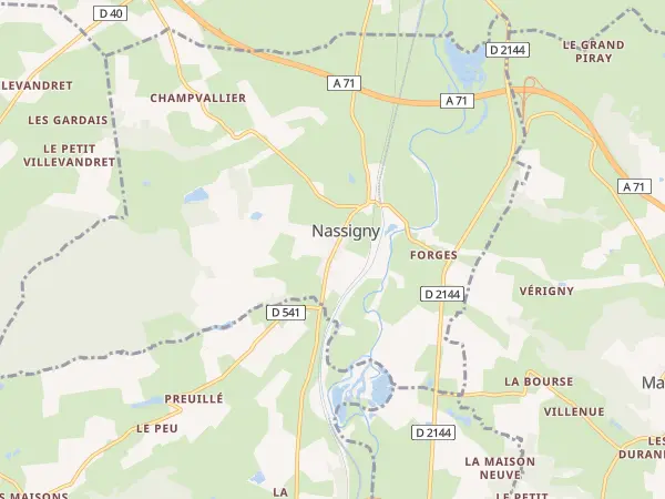 Plan de Nassigny