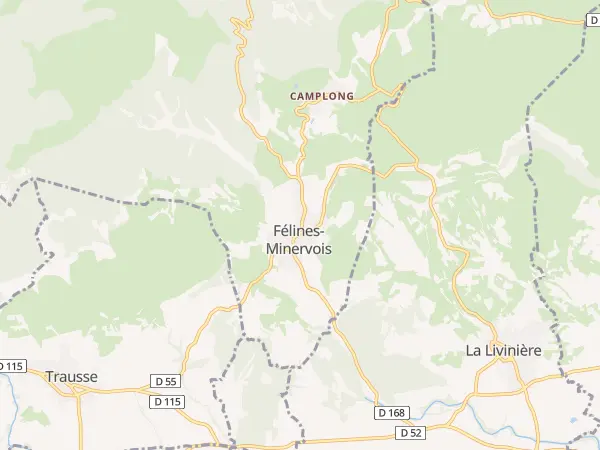 Plan de Félines-Minervois
