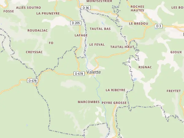 Plan de Valette