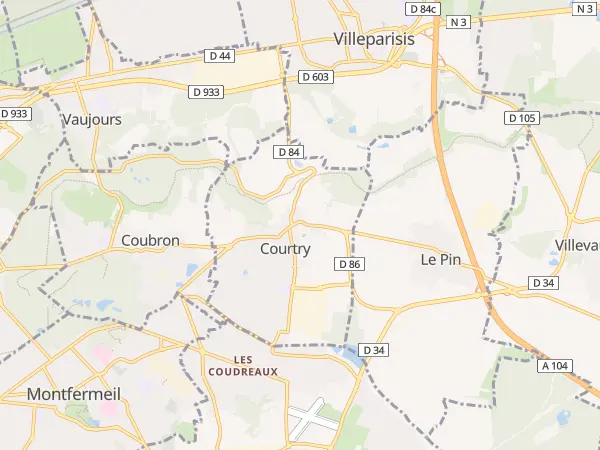 Plan de Courtry