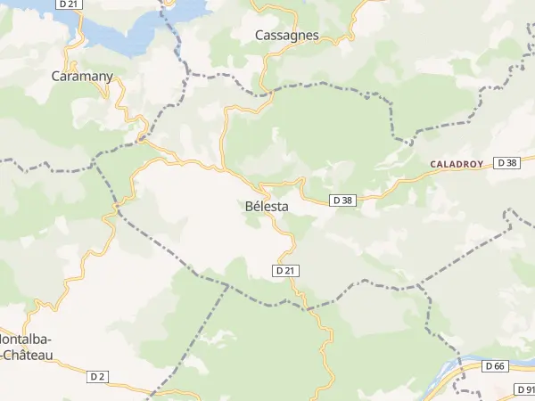 Plan de Bélesta