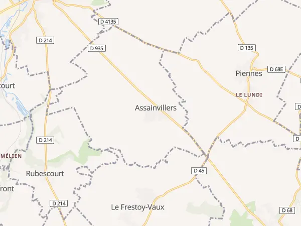 Plan de Assainvillers