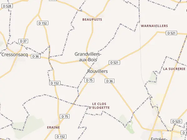 Plan de Rouvillers