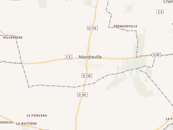Plan de Mondreville