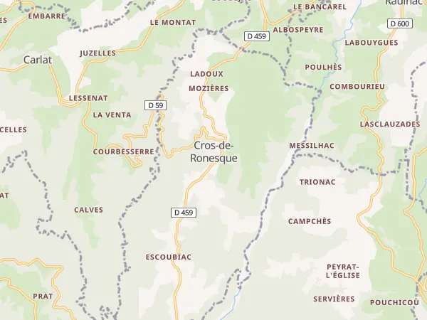 Plan de Cros-de-Ronesque