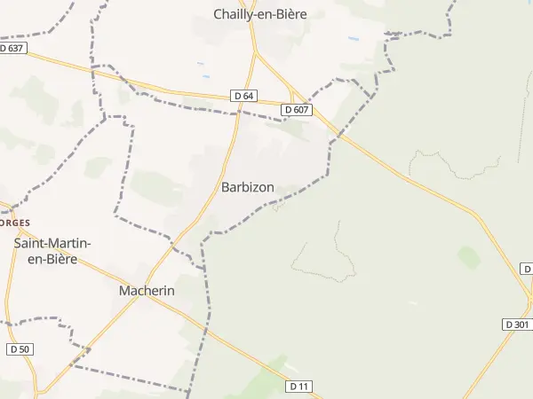 Plan de Barbizon