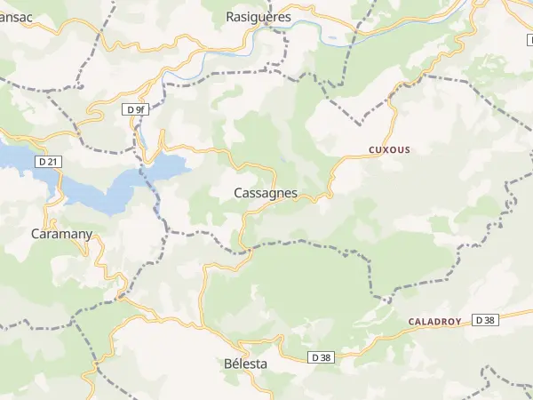 Plan de Cassagnes