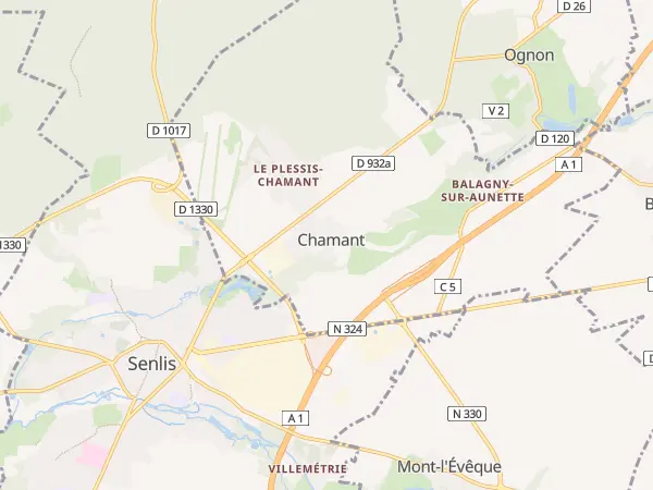 Plan de Chamant