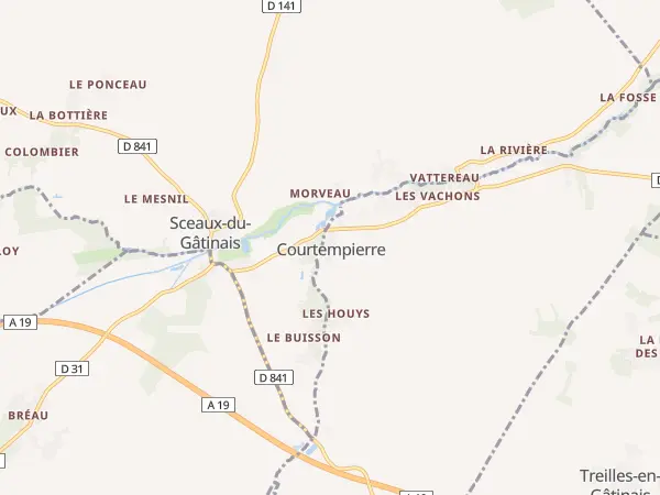 Plan de Courtempierre