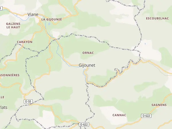 Plan de Gijounet