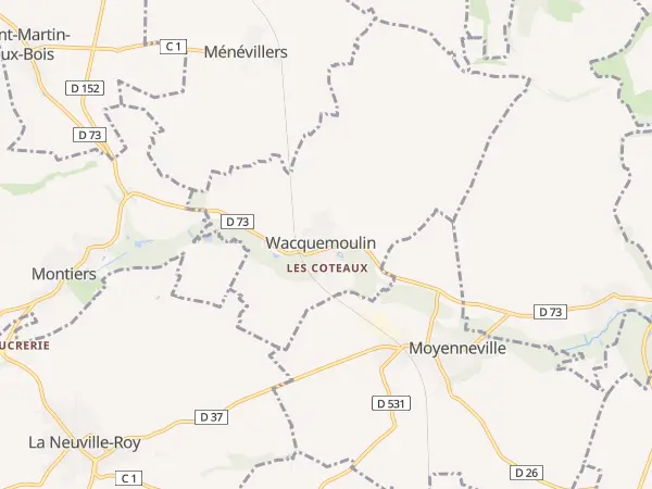 Plan de Wacquemoulin