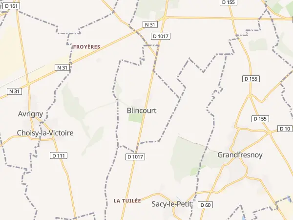 Plan de Blincourt