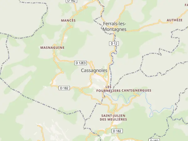 Plan de Cassagnoles