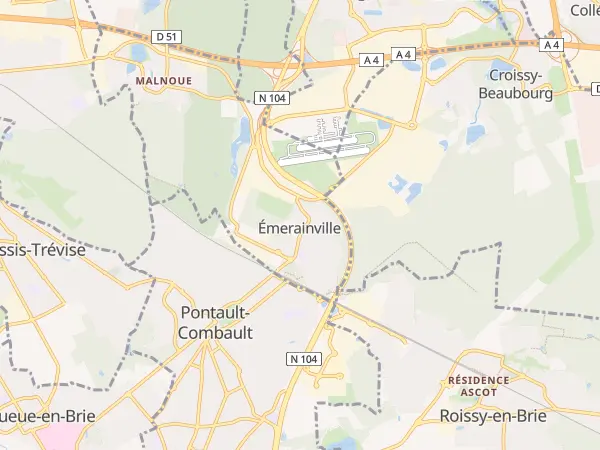 Plan de Émerainville