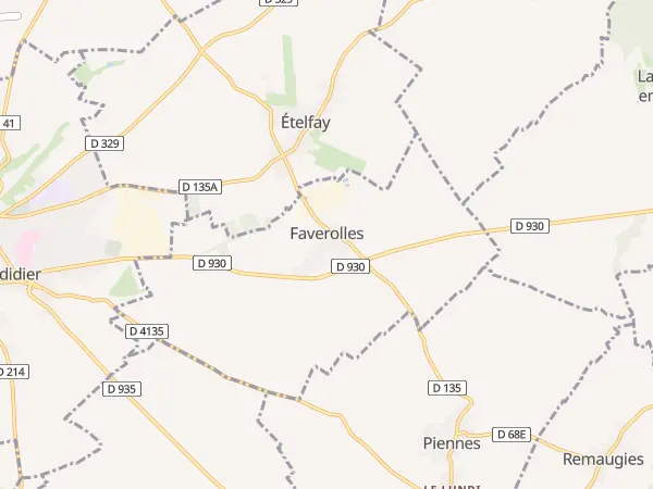 Plan de Faverolles