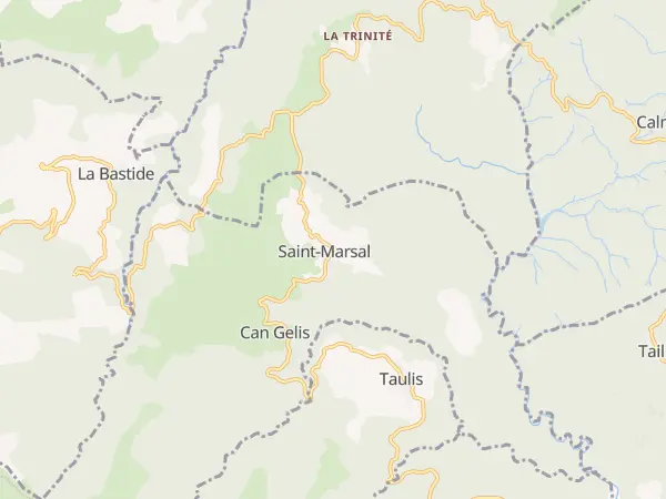 Plan de Saint-Marsal