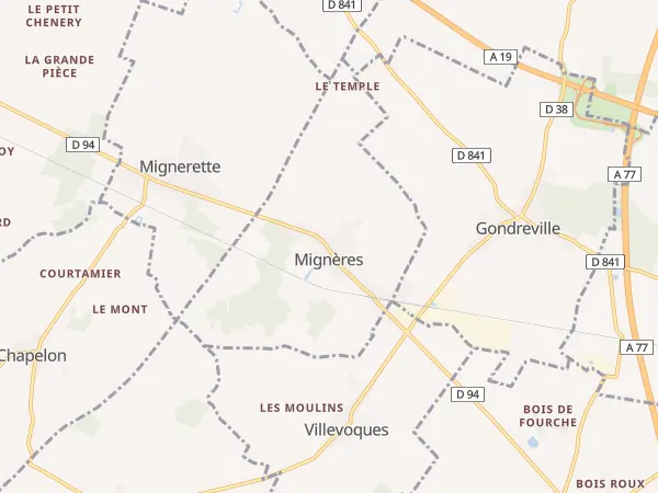 Plan de Mignères