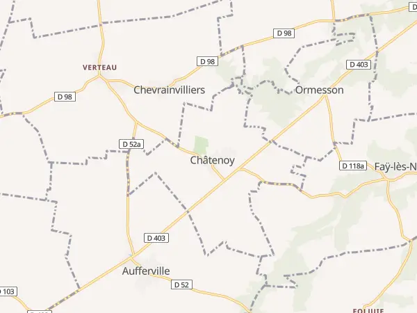Plan de Châtenoy