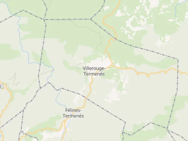 Plan de Villerouge-Termenès