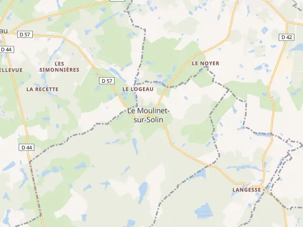 Plan du Moulinet-sur-Solin