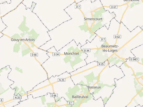 Plan de Monchiet