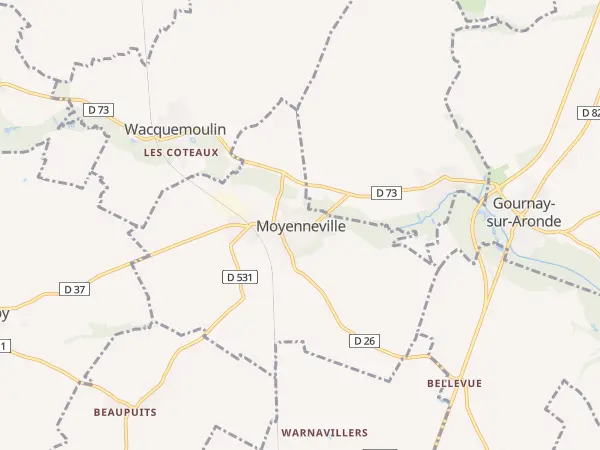 Plan de Moyenneville
