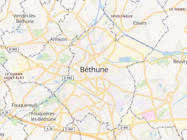Plan de Béthune