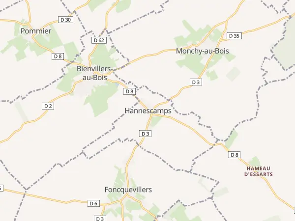 Plan de Hannescamps