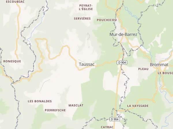 Plan de Taussac