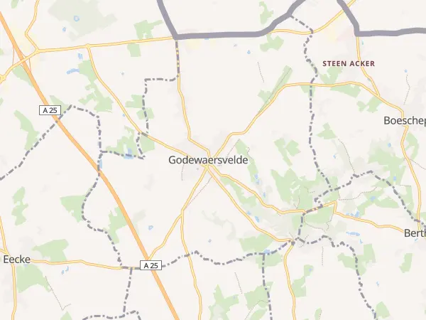 Plan de Godewaersvelde