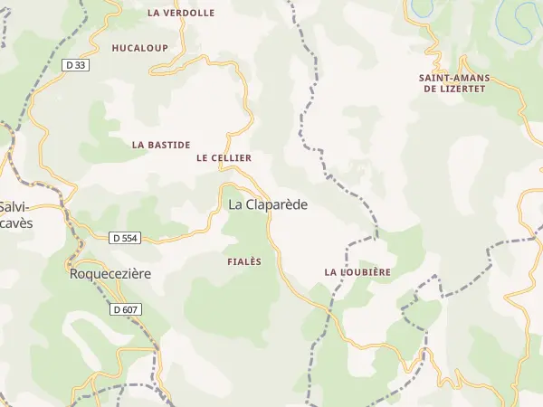 Plan de Laval-Roquecezière