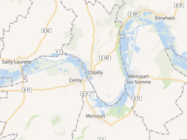 Plan de Chipilly