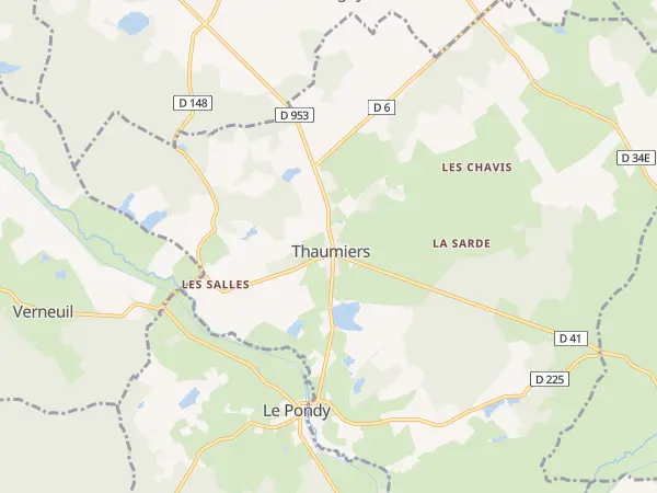 Plan de Thaumiers