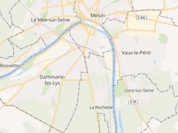 Plan de La Rochette