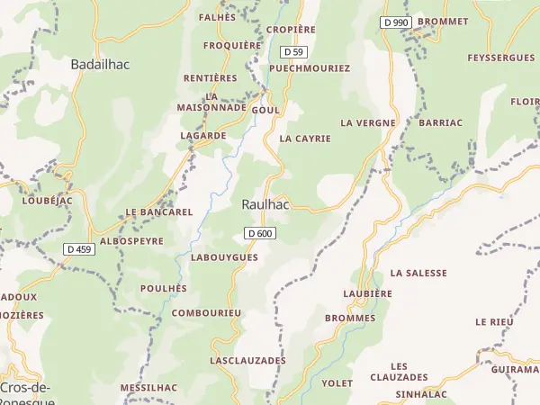 Plan de Raulhac