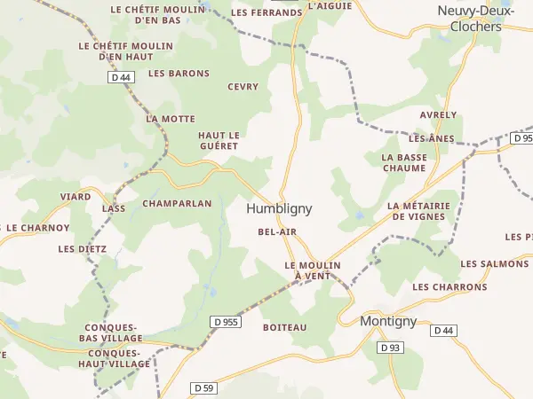 Plan de Humbligny
