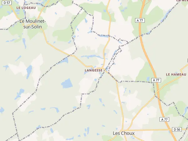Plan de Langesse